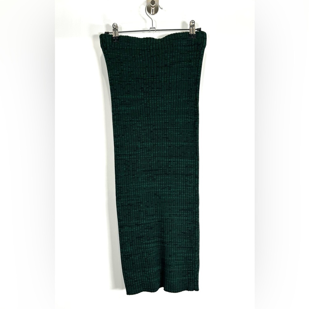 MONROW - Cosmo Rib Knit Midi Skirt – Deep Forest – XS — NWT - Picture 6 of 10